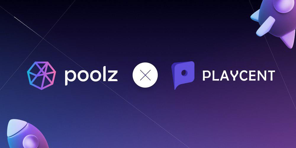 playcentglobal's tweet card. We are proud that after a thorough vetting process Playcent has been selected as the second project to conduct its IDO on the Poolz…