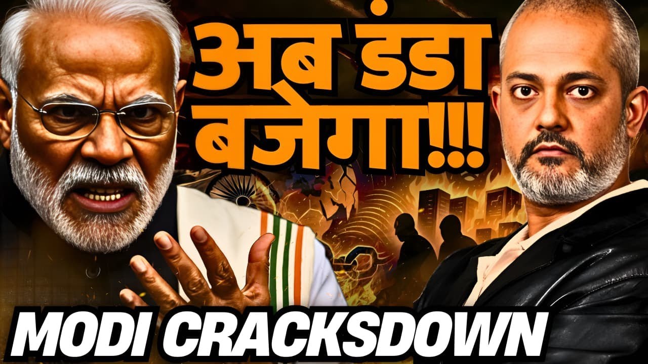RashMalik4's tweet card. India's Modi Cracks Down Internally, Delhi Blast, Finance, NIA CBI,...