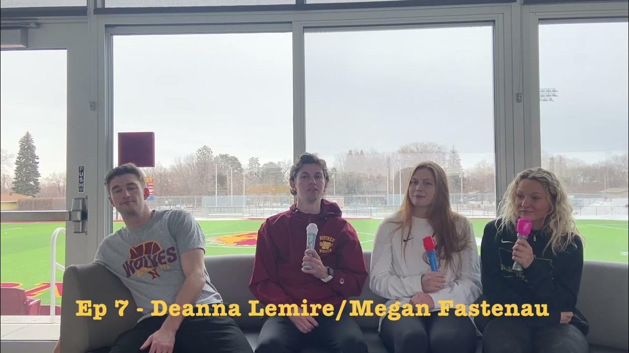 NsuWolvesWeekly's tweet card. Wolves Weekly Ep 7 - Deanne Lemire/Megan Fastenau