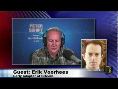 ErikVoorhees's tweet card. Ultimate Bitcoin Showdown: Schiff vs. Voorhees
