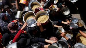 ChrisWickNews's tweet card. The fires are going out in Gaza—not from peace, but from starvation. In the heart of the devastated Nuseirat district, Um Mohammad Al-Talalqa, a grandmother who has already lost her home to the...