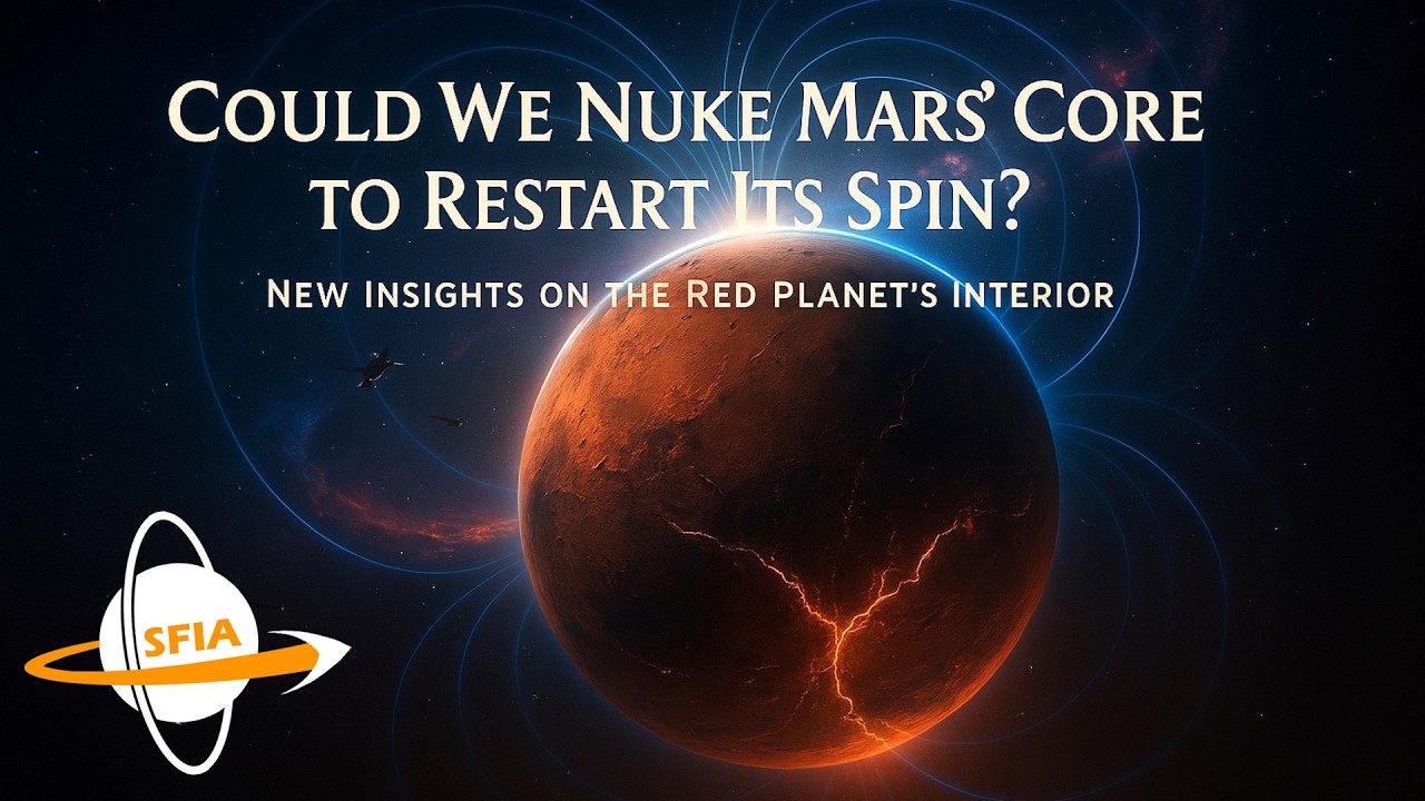 Isaac_A_Arthur's tweet card. Could We Nuke Mars’ Core to Restart Its Spin? | New Insights into the...