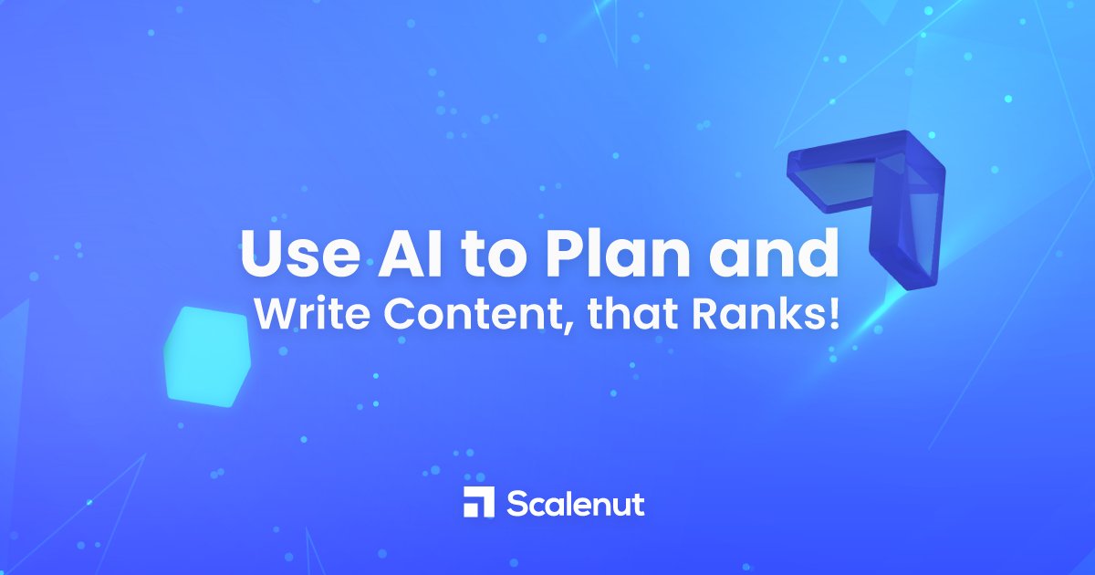 Scalenut_AI's tweet card. Boost your rankings with Scalenut’s AI-SEO tools and expert-led services. From strategy to execution, we help you scale organic traffic and drive real business results.