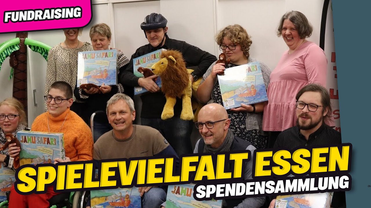 geekpunkt's tweet card. Spendensammlung: Spielevielfalt Essen