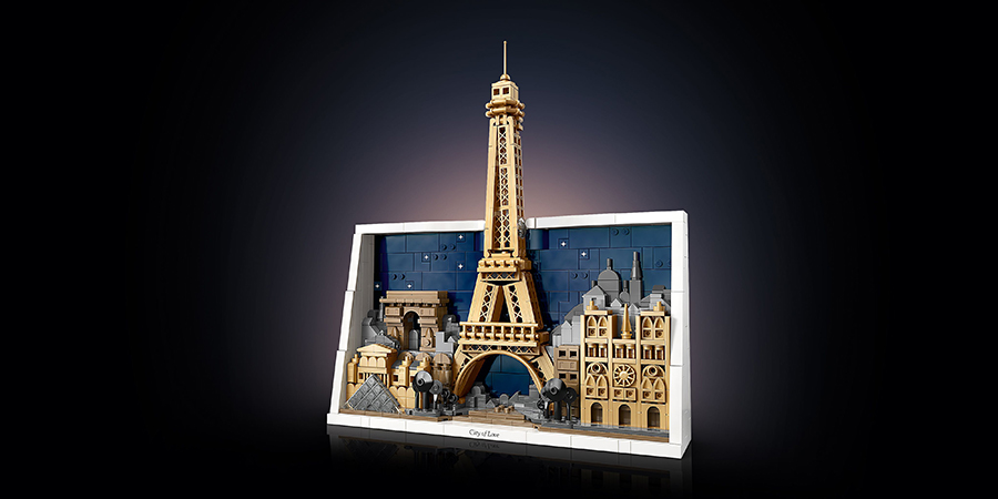 BricksFanz's tweet card. Embrace your fascination with Paris and its iconic landmarks with this collectable LEGO Architecture Paris – City of Love (21064)