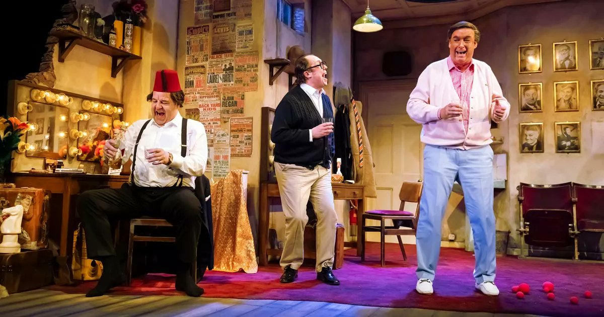 ChronicleEditor's tweet card. Tommy Cooper, Eric Morecambe and Bob Monkhouse explore the nature of comedy in The Last Laugh