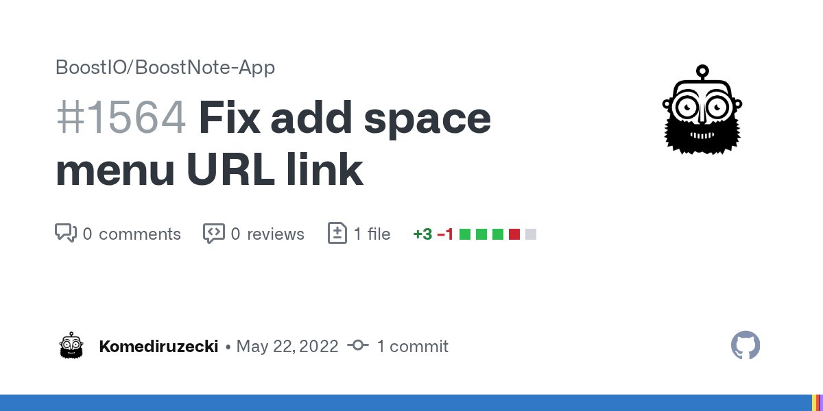 Boostnoteapp's tweet card. Change URL for add space in new window Todo: Not tested in production