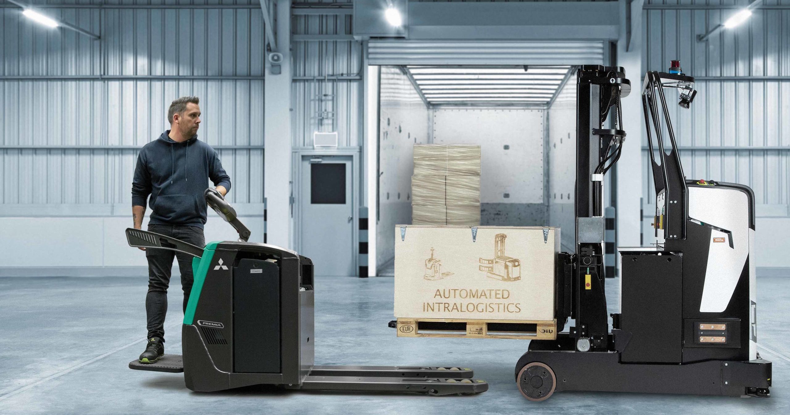 RoclaAGV's tweet card. Optimal automation means efficient solutions that are built to optimally serve your specific intralogistics processes.