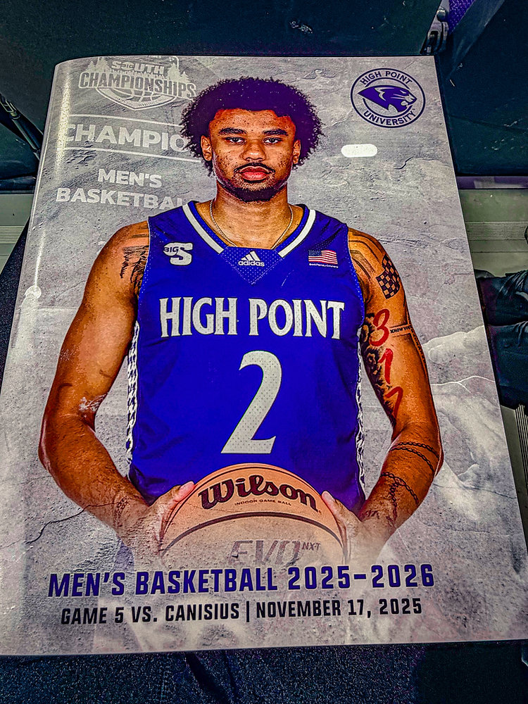 ProwledSports's tweet card. Flynnstone night inside the Qubein Center as HPU gets the win 93-50 over Canisius, and moves to 4-1 on the season.