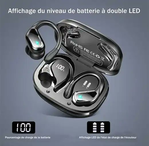 Webecolo_FR's tweet card. Découvrez notre avis sur les Écouteurs Bluetooth Sport : 60h autonomie, HiFi, étanches. Analyse de leurs performances et limites pour le sport.