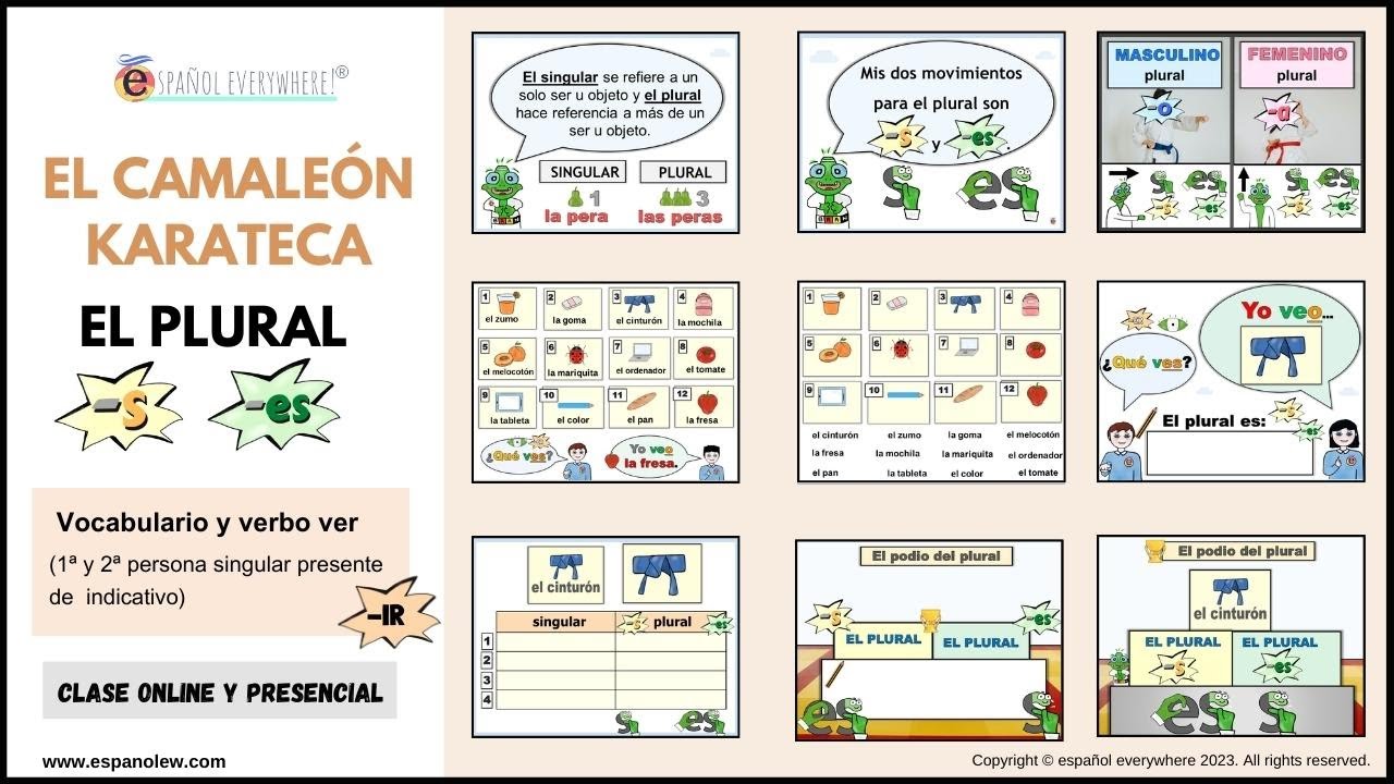 espanolew's tweet card. 💡EL PLURAL DE LOS SUSTANTIVOS- Historia, juegos y manualidades...