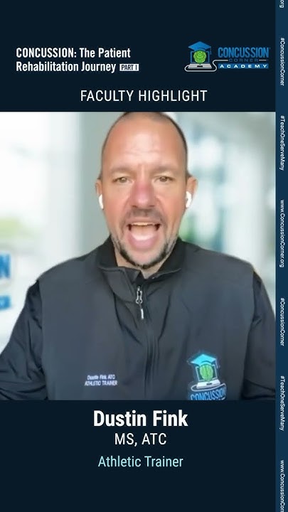concussionblog's tweet card. 🧠#Concussion #AthleticTrainer, Dustin Fink, on the importnce of...