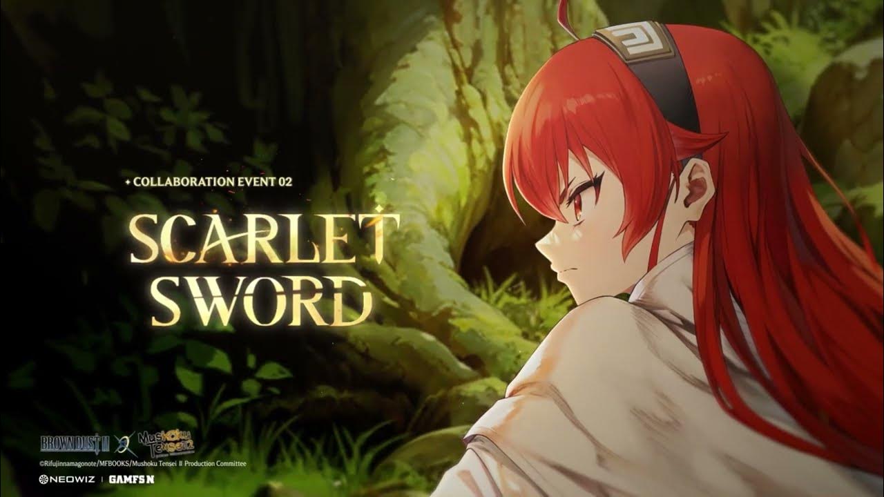 BROWNDUST2_EN's tweet card. Brown Dust 2 x Mushoku Tensei Season 2 ｜Eris Boreas Greyrat PV