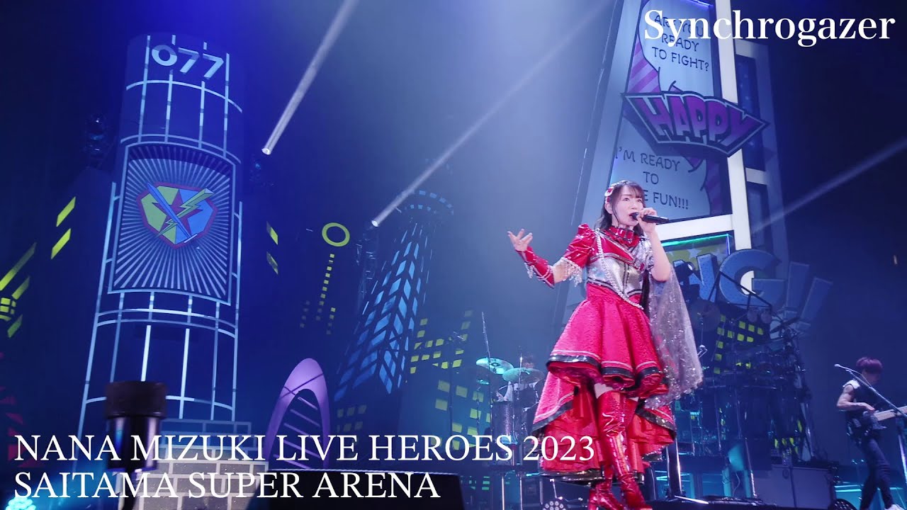 aki_TreeofColor's tweet card. 水樹奈々「Synchrogazer」（NANA MIZUKI LIVE HEROES 2023）
