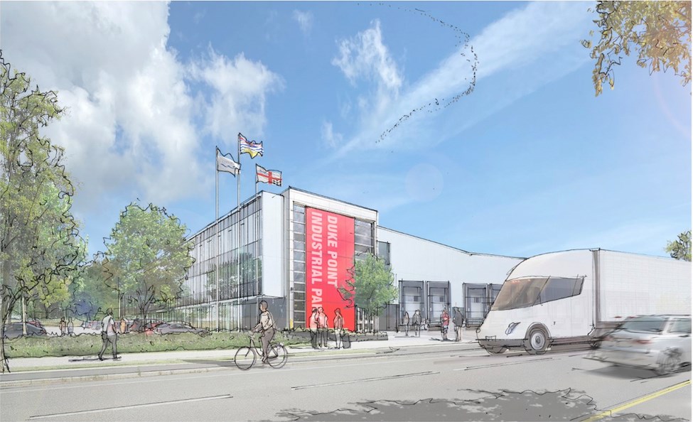 investnanaimo's tweet card. Developers invest in rental construction downtown as new industrial land is unlocked