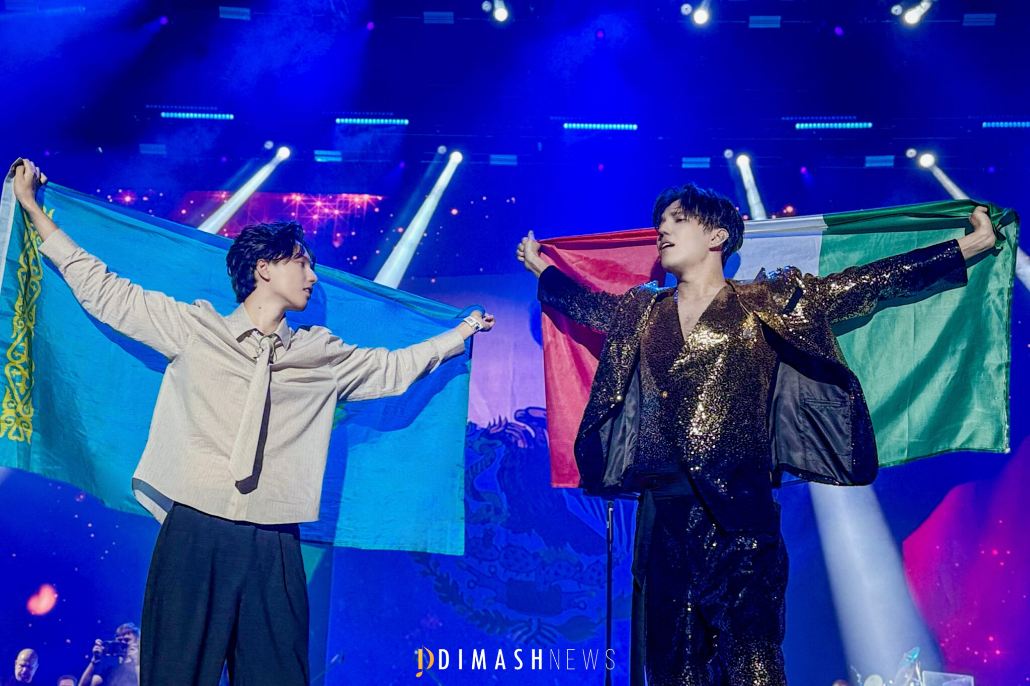 TheAstanaTimes's tweet card. Dimash Qudaibergen Unites Hearts in Mexico: Cultural Bridge Between Kazakhstan and Latin America