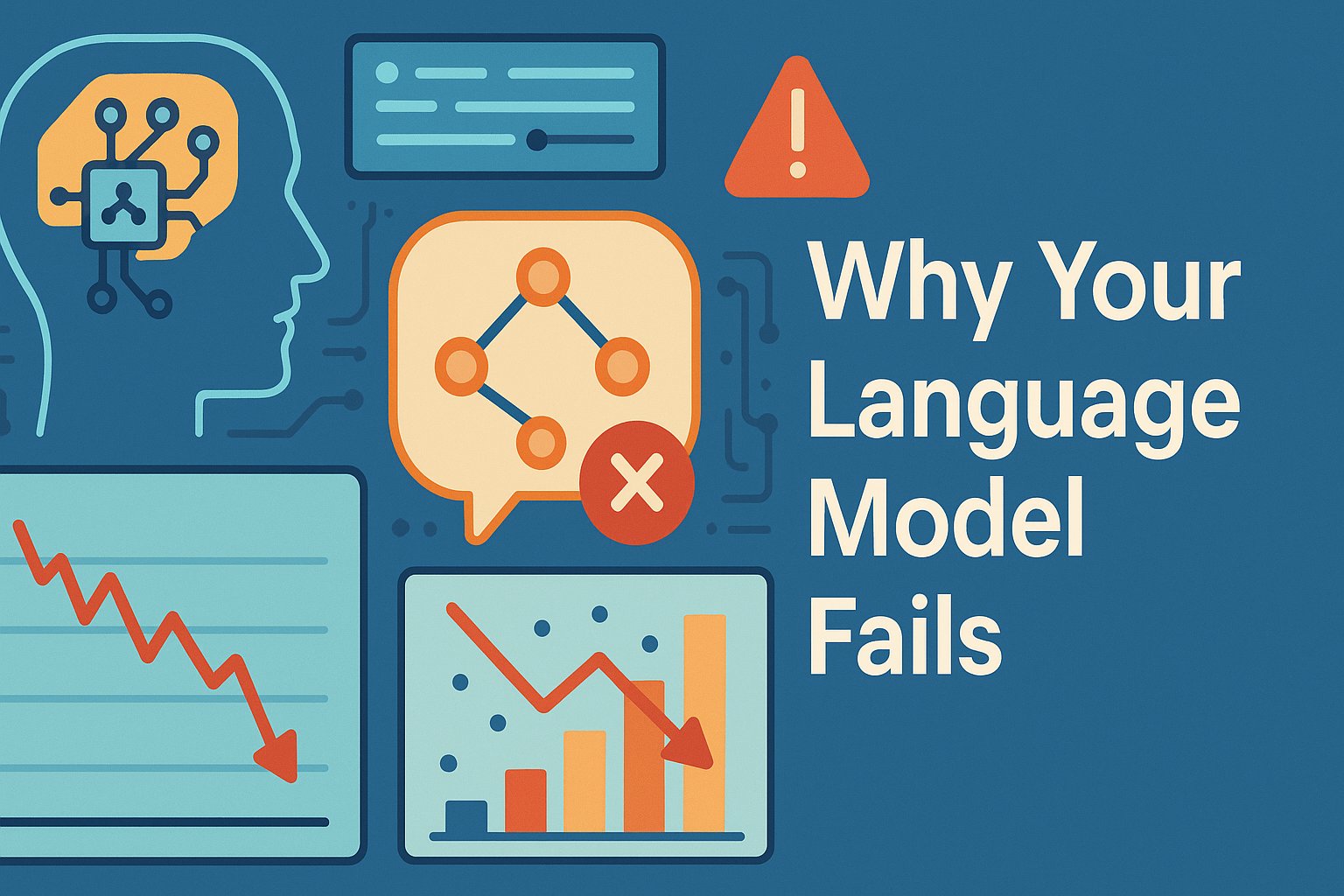 kdnuggets's tweet card. Learn a five-step framework to diagnose and fix common causes of language model failure.