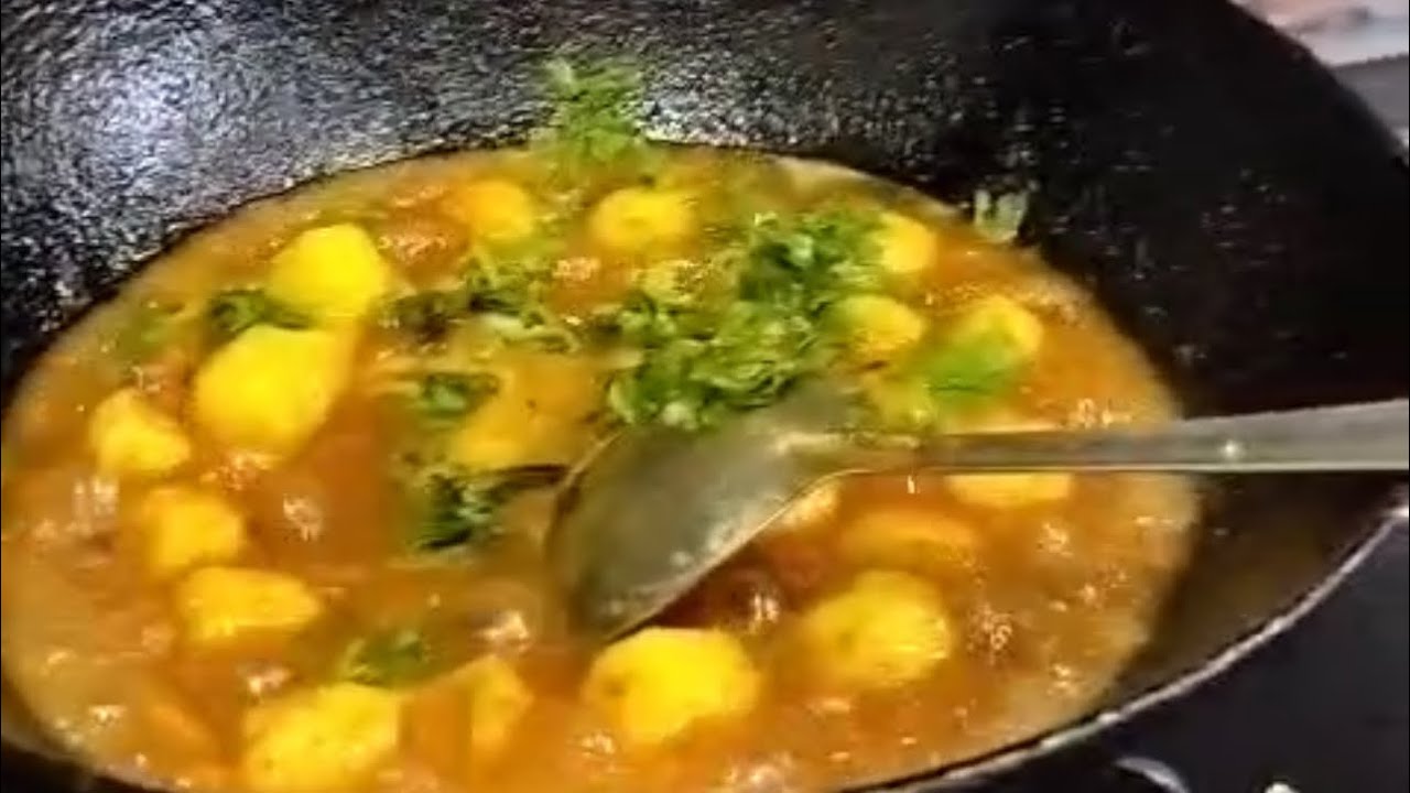 dineshchandra12's tweet card. Easy and tasty Baby potato🥔sabji