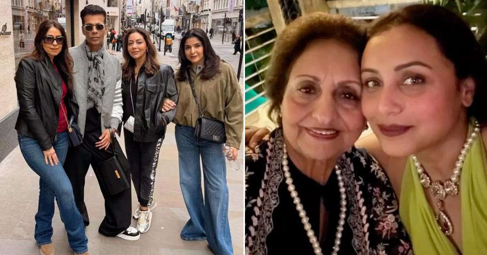 filmfare's tweet card. Gauri Khan’s latest reel captures a cozy mini reunion with their long-time circle of family friends during a recent vacation.