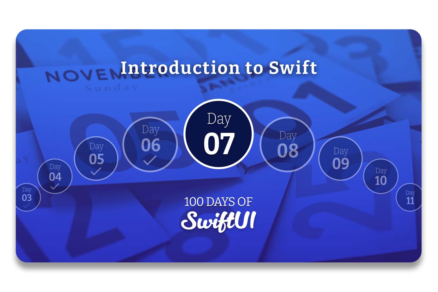 nextnerd_'s tweet card. Follow the 100 Days of SwiftUI and learn to build apps for free.