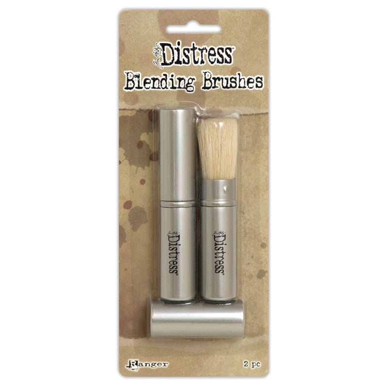 worldofcraftuk's tweet card. Tim Holtz Distress - Tools and Accessories. Tim Holtz Distress Blending Brushes are firm bristled brushes designed to create soft blends for backgrounds. Use