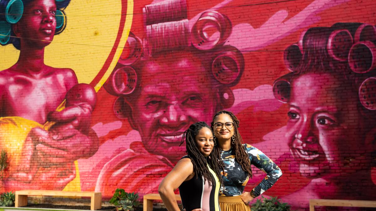 ARRAYNow's tweet card. Ava DuVernay talks about her Array Alliance campus, a space where women and artists of color promote and showcase their work, in Historic Filipinotown.