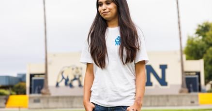 AimHighProgram's tweet card. This Napa teen did a 180 this summer via a program called Aim High.