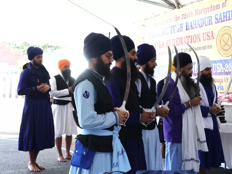deepsinghdr's tweet card. Discover the excitement of the National Gatka championship held in New York. Witness the thrilling competition as top athletes showcase their skills in this traditional Indian martial art. Join us...