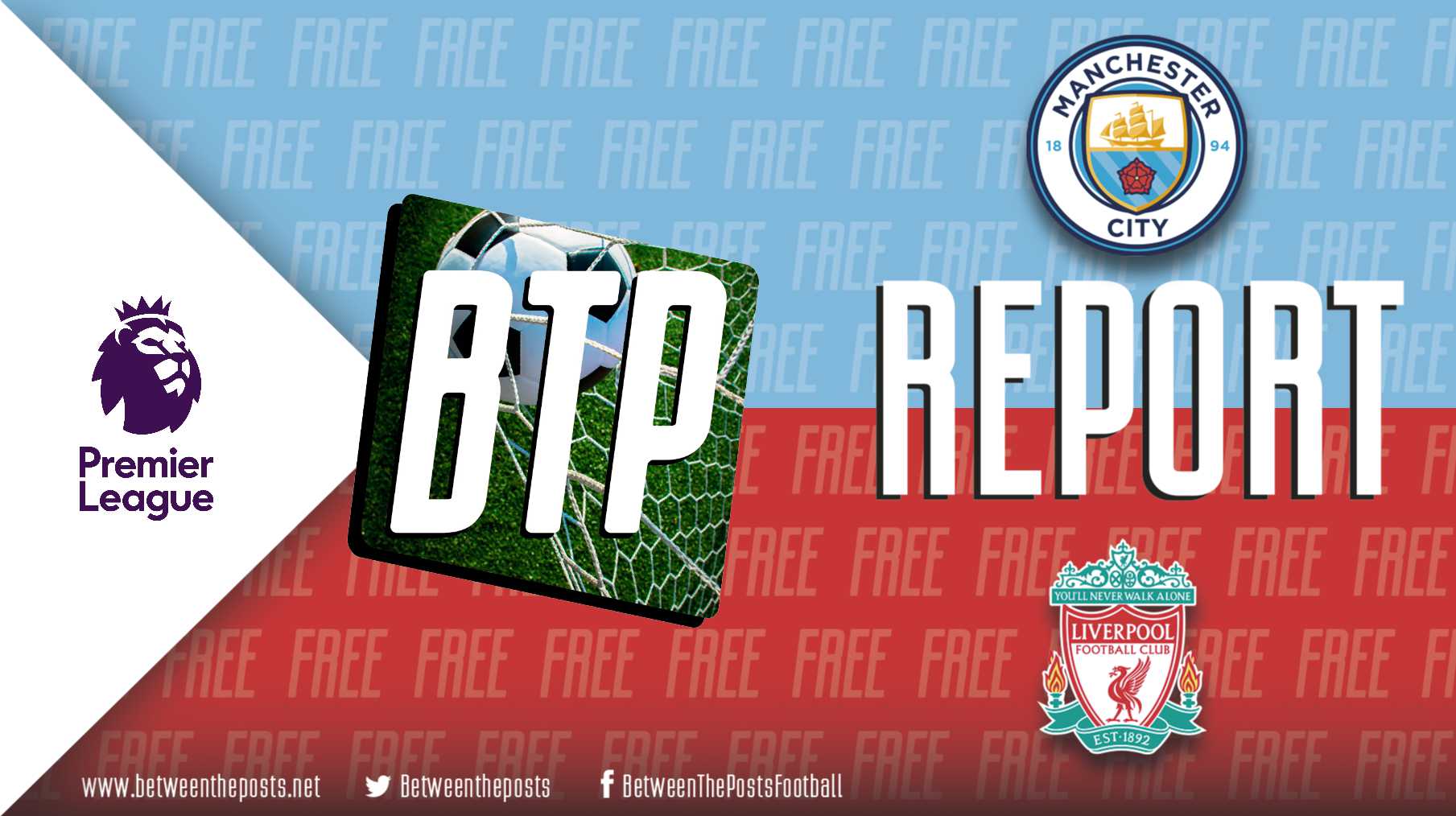 BetweenThePosts's tweet card. Manchester City demolished Liverpool 3-0 at the Etihad, commemorating Pep Guardiola’s 1000th game as a manager with a statement win. Goals from Erling Haaland, Nico Gonzalez and Jeremy Doku sank...