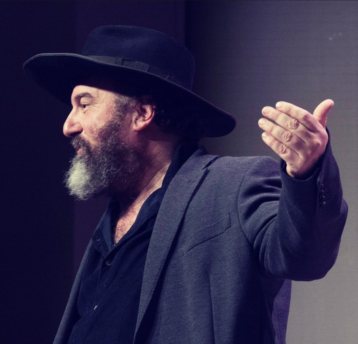 singularityblog's tweet card. Oral storyteller Martin Shaw on being a raconteur, telling stories, the power of myth, technology, AI and having a "service code."