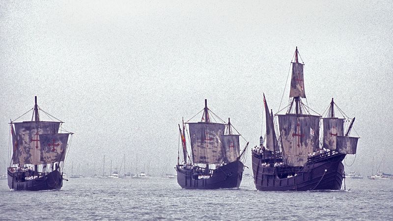 ClickHole's tweet card. It’s Called ‘Columbusing,’ And It’s The Latest Teen Craze That Has Kids Sailing The Globe In Search...