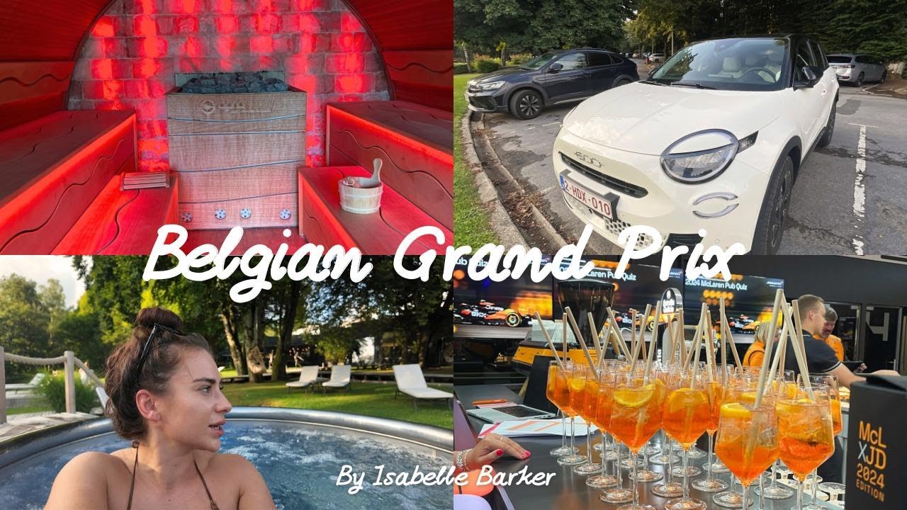 Isabellelatifa's tweet card. Day in the life of an F1 reporter Belgian GP - Eau Rouge runs, real...