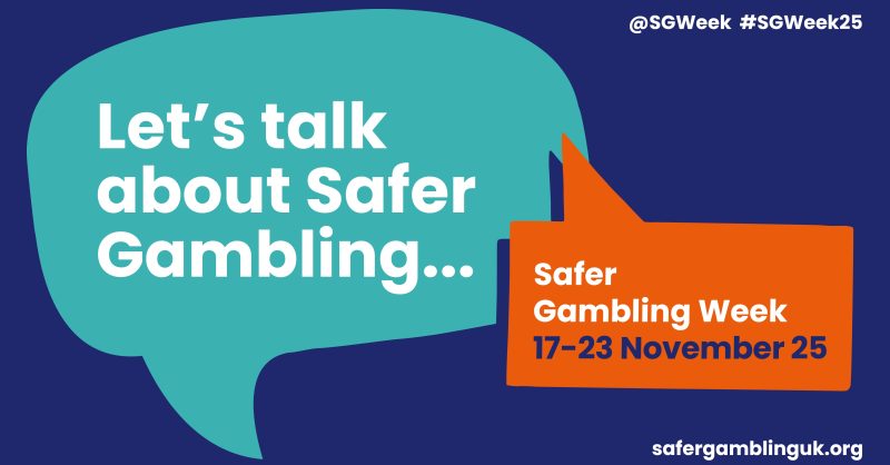 bedegaming's tweet card. Safer Gambling Week is a cross-industry initiative to promote safer gambling in the United Kingdom and Ireland. It will run from 17-23 November 2025.