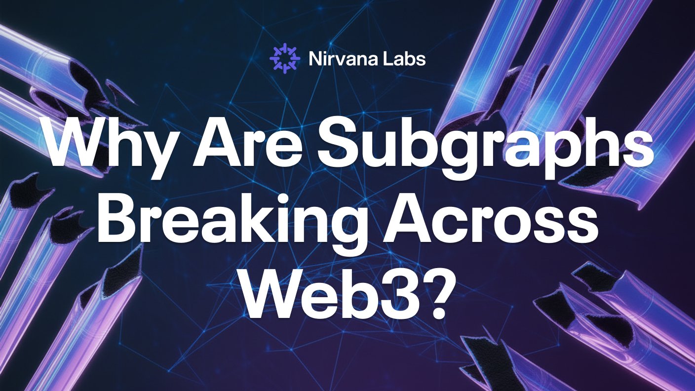 nirvanalabsai's tweet card. Recently, Web3 teams are increasingly reporting the same pattern: Subgraphs are breaking. As blockchains speed up and block density increases, their subgraphs fall out of sync with the network. At...