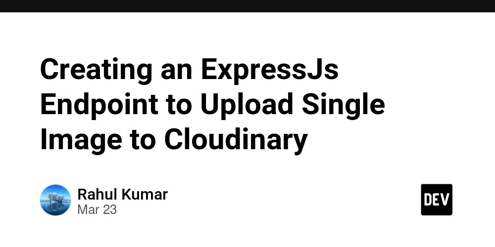 cloudinary's tweet card. In this tutorial we will explore the easiest way to upload an image to Cloudinary, a firebase...