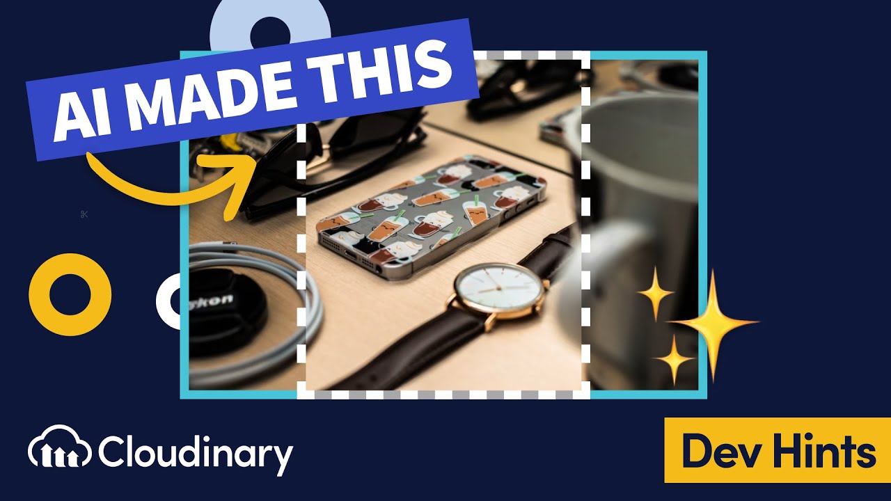 cloudinary's tweet card. AI Generated Images in Next.js Using Generative Fill - Dev Hints