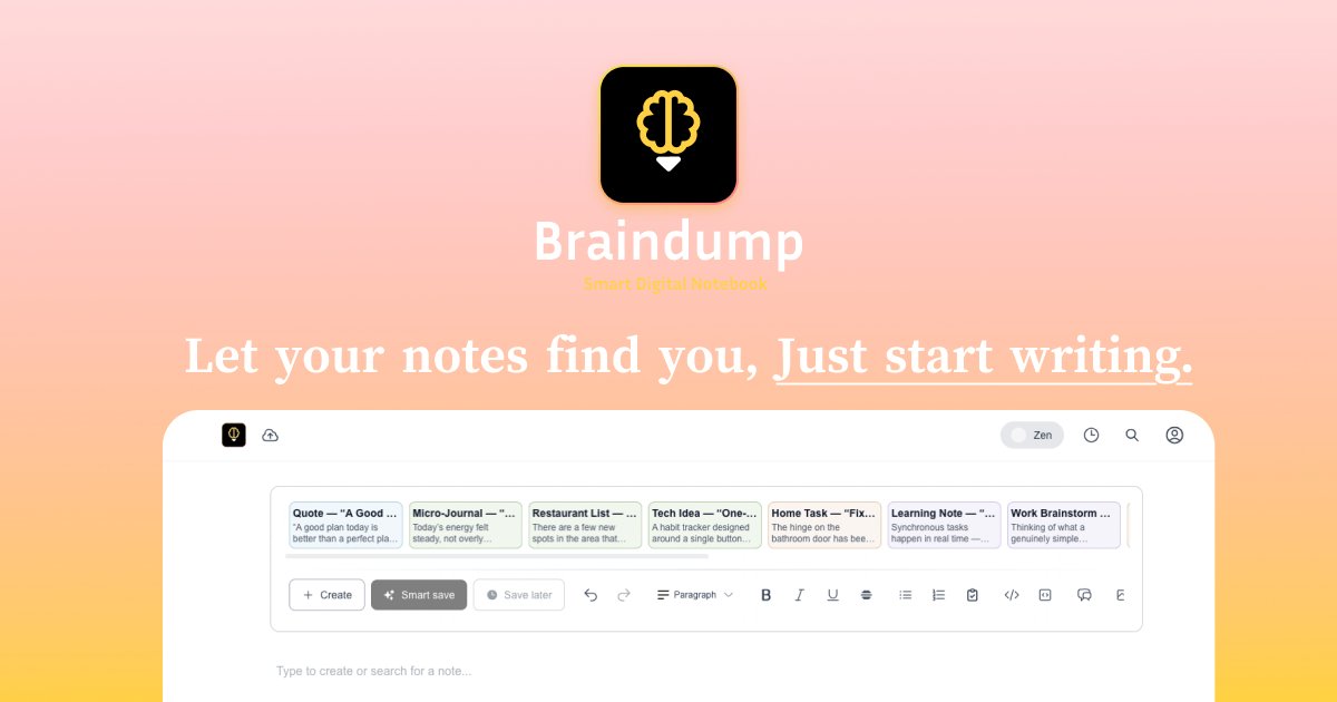 MM_Tobi_'s tweet card. Notes that find you before you do. Capture ideas, take notes, and never lose track of what matters. Smart note-taking app that learns your writing patterns.