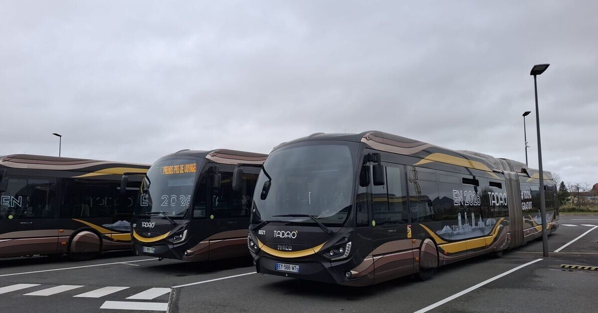 ici_nord's tweet card. À partir du 1ᵉʳ janvier 2026, le réseau de bus de transport en commun TADAO deviendra gratuit pour 650 000 habitants du bassin minier du Pas-de-Calais. Tadao, sera ainsi le plus grand réseau de...