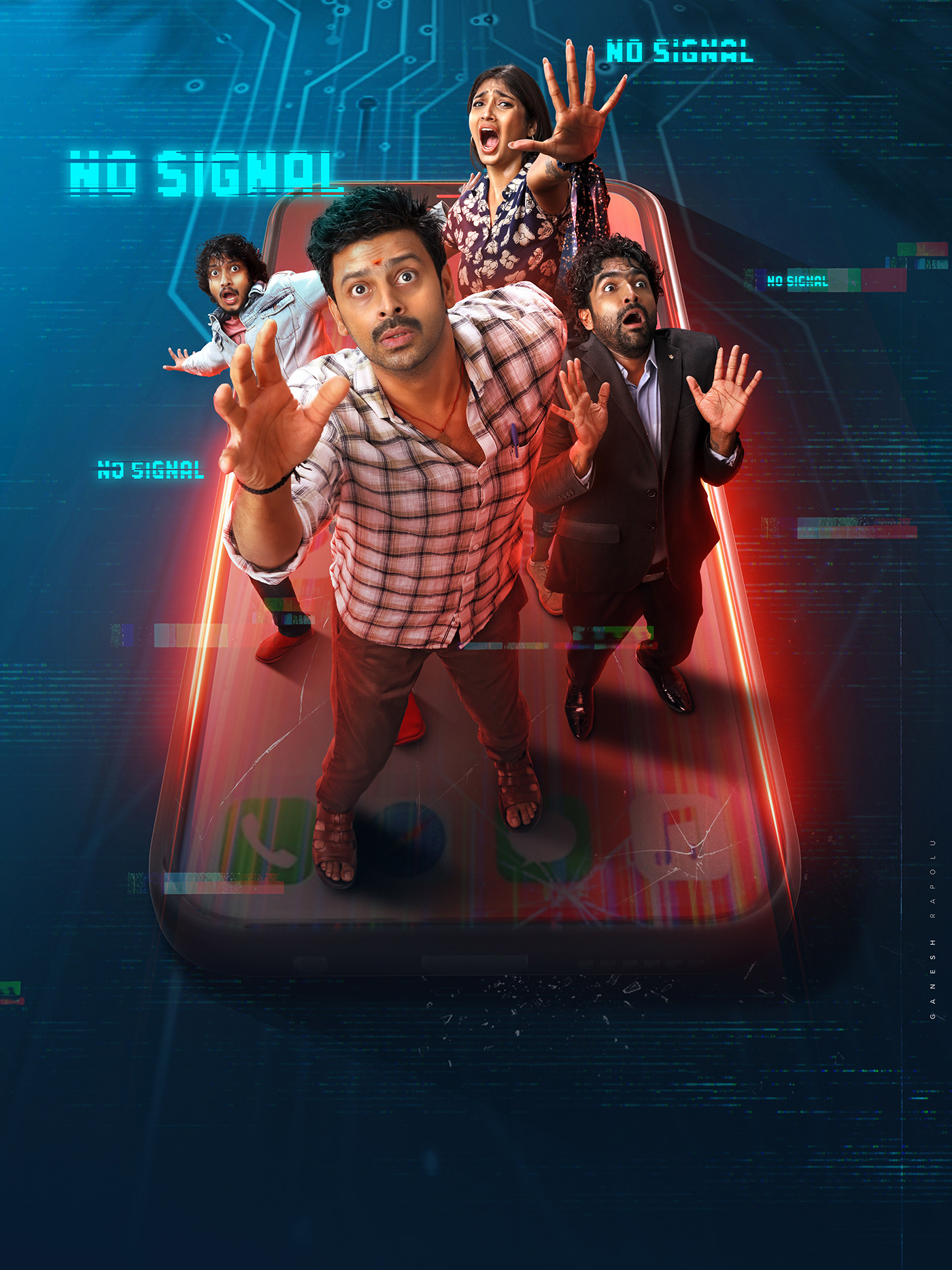 Ganeshrapolu3's tweet card. NETWORK OFFICIAL POSTER DESIGN