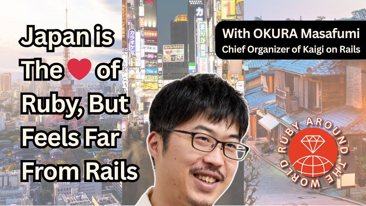 rhiannon_io's tweet card. Japan is the Heart of Ruby, But Feels Far From Rails | OKURA Masafu...