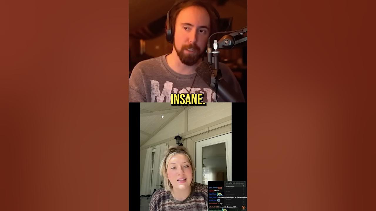 DemStreamerz's tweet card. Asmongold Seeks God.