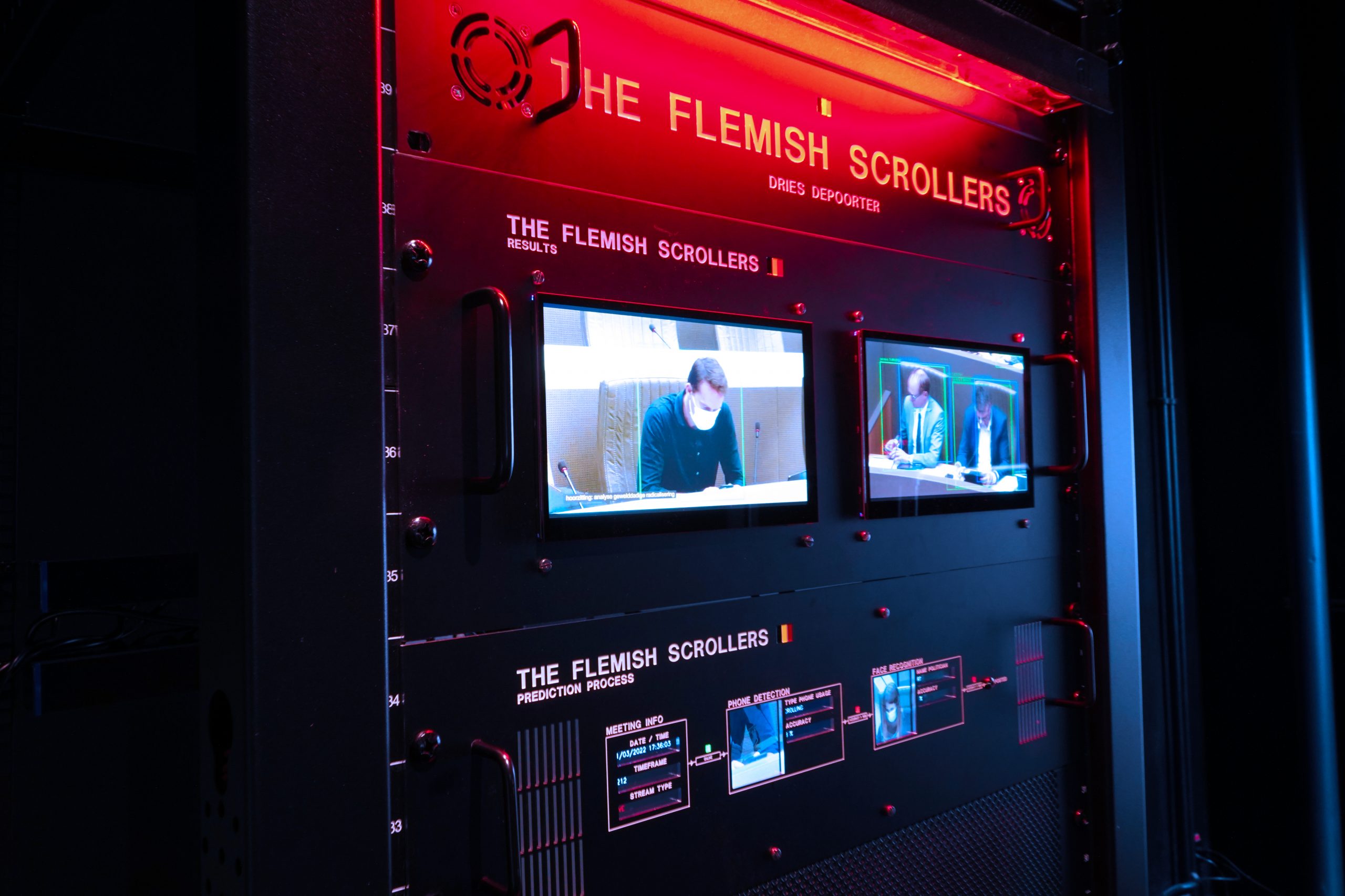 theinsinuator's tweet card. How does it work? Every meeting of the flemish government in Belgium is live streamed on a youtube channel. When a livestream starts the software is searching for phones and tries to identify a...