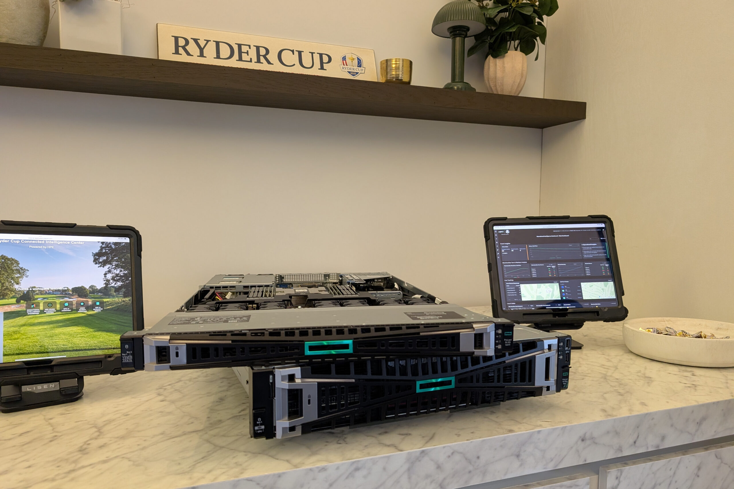 techzine's tweet card. The Ryder Cup delivered a mix of top-level sport and HPE technology. Read all about what it takes to build one of the largest temporary networks in the world.