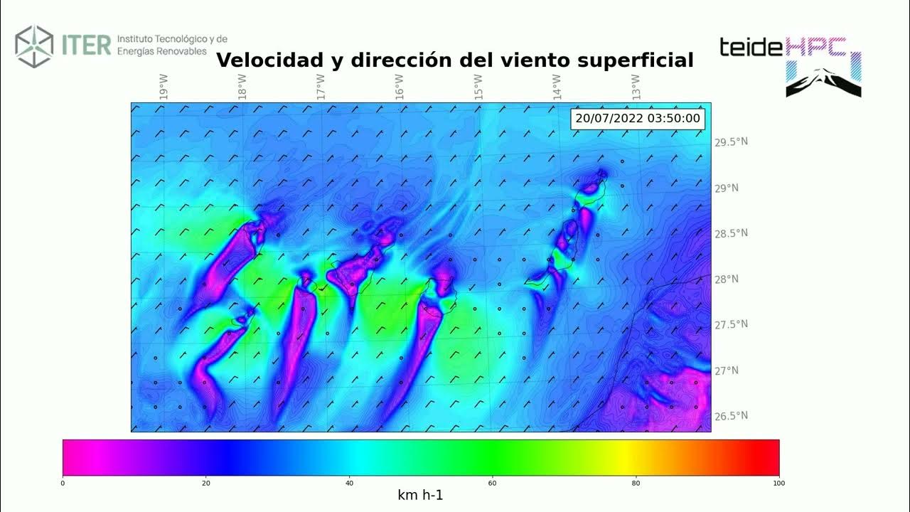 ITERtenerife's tweet card. Tenerife Wind forecast: 2022-07-19