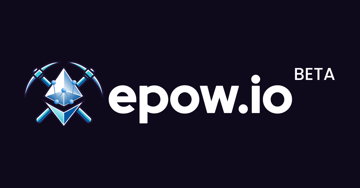 epow_io's tweet card. Create tokens on EthereumPoW ($ETHW). Lock liquidity. Launch faster.