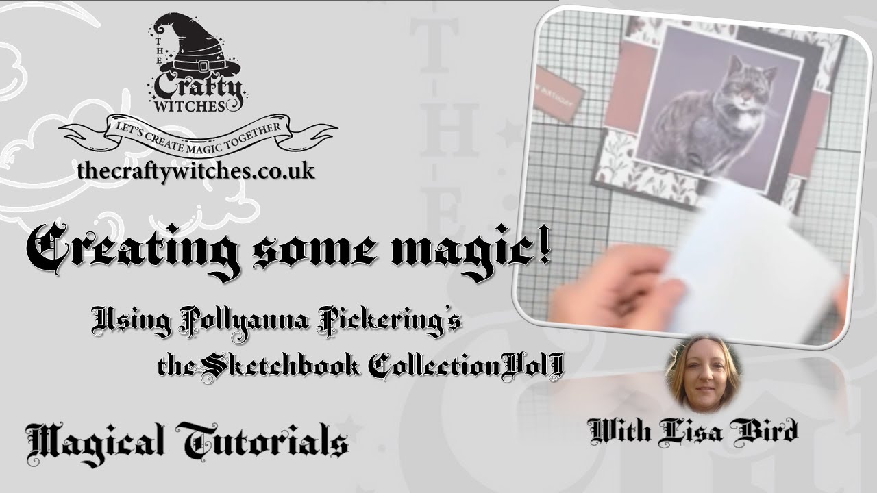 WRCraftyWitches's tweet card. Creating some magic with Lisa Bird
