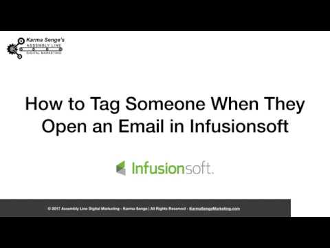 FlutterbySMedia's tweet card. How to Tag Opened Emails in Infusionsoft