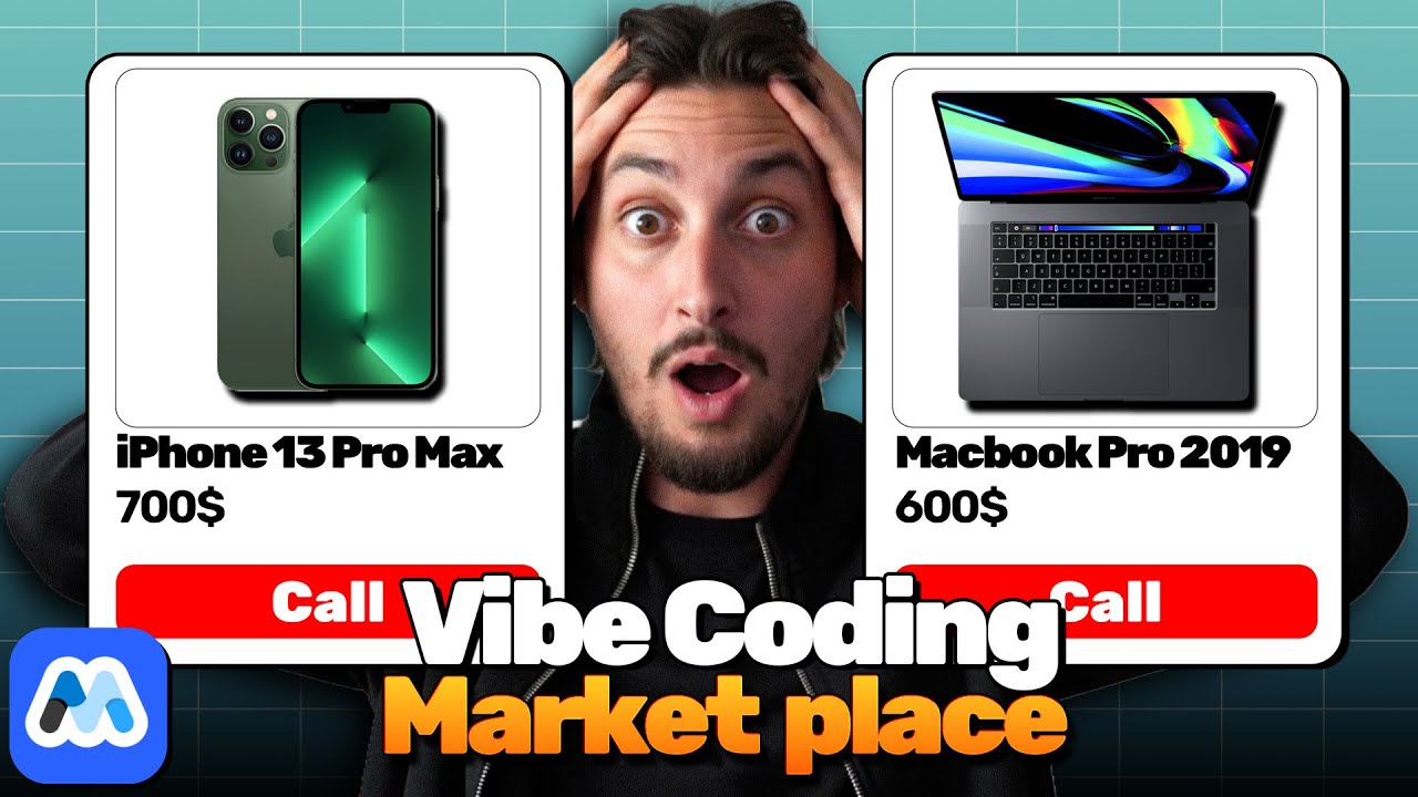 galluzzo_julian's tweet card. I Built a Marketplace App in 1 Hour (Without Writing Code)