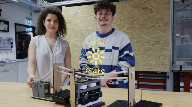 EPFL_en's tweet card. STUDENT PROJECTS - Fourteen mechanical engineering students spent a semester getting inside the head of Leonardo da Vinci. Using his drawings from the 15th and 16th centuries, the teams built...