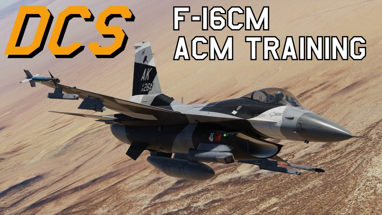 Touma_nomad's tweet card. DCS World | F-16CM | ACM TRAINING